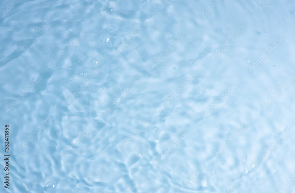 texture of splashing clean water on pastel background