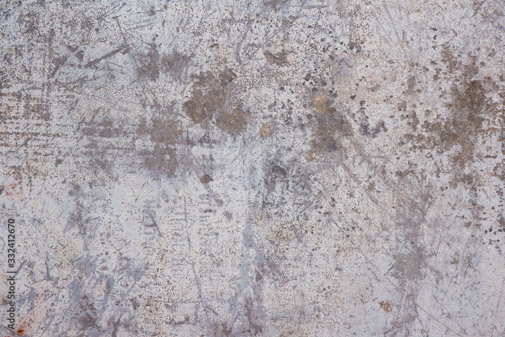 Grunge dust and scratched metal background texture