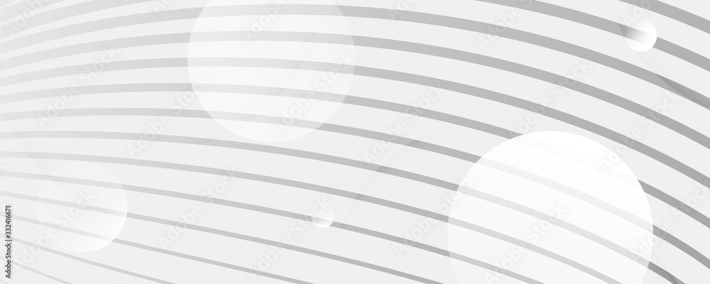 Gray Memphis Fluid Shapes. 3d Flow Lines Poster. Gray Memphis Fluid Shapes. 3d Flow Lines Poster.