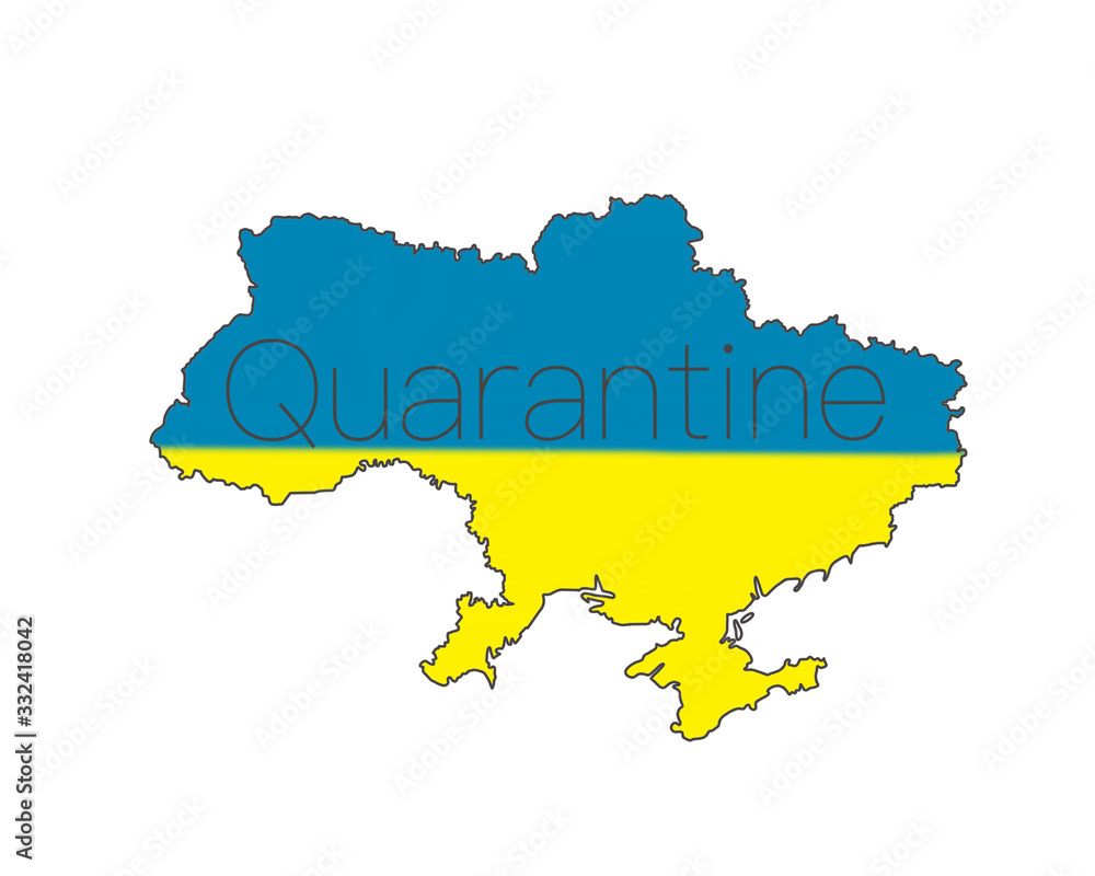 coronavirus quarantine in Ukraine. COVID-19