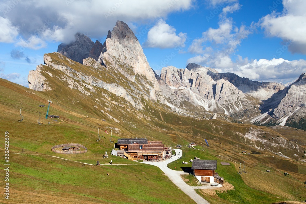 Geislergruppe or Gruppo delle Odle Geislergruppe or Gruppo delle Odle