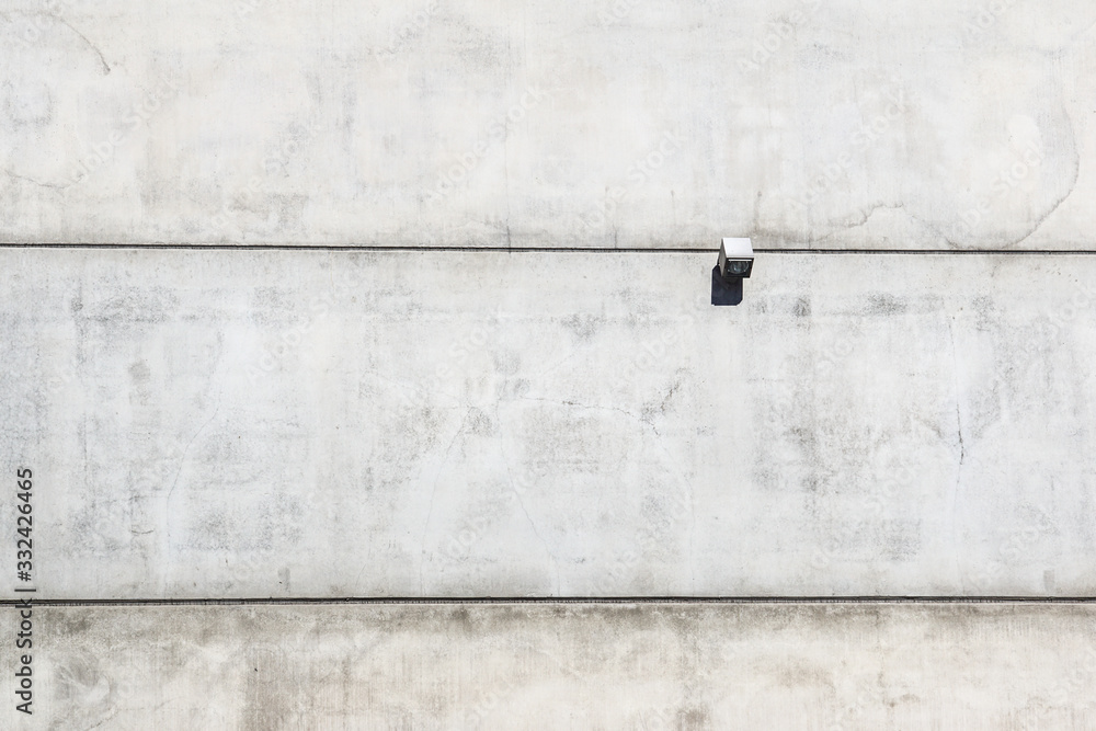 modern industrial concrete wall with a spotlight for led lighting . modern industrial concrete wall with a spotlight for led lighting .
