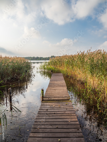Fototapeta Naklejka Na Ścianę i Meble -  Ruppiner See lake in Brandenburg, Germany.