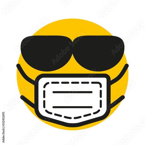 Smiley masque 2