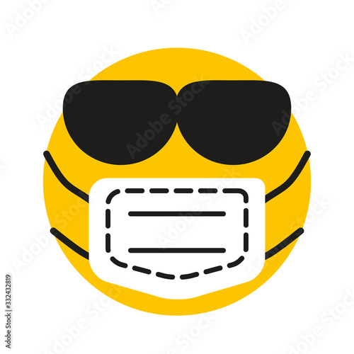 Smiley masque 5