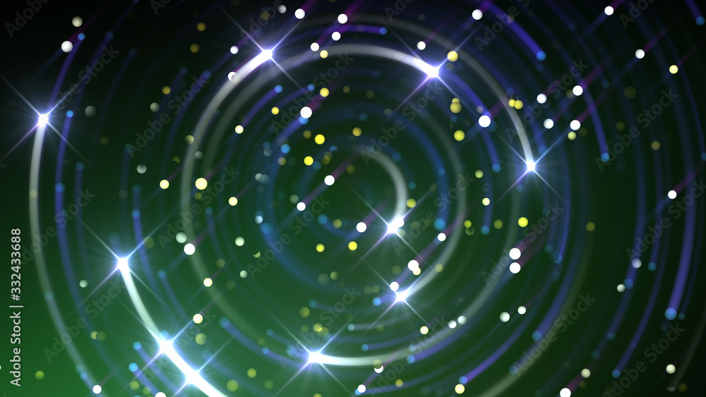 illumination neon space star particle flash light 3D illustration abstract background illumination neon space star particle flash light 3D illustration abstract background