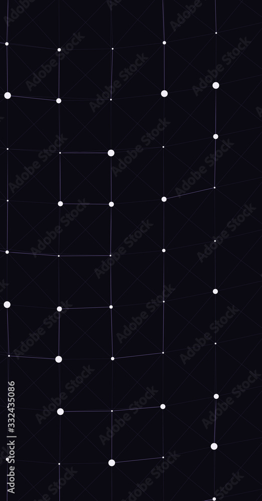 Network Mesh Computation Art background illustration Network Mesh Computation Art background illustration