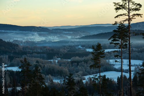 Sonnenuntergang in Schweden / Abendstimmung
