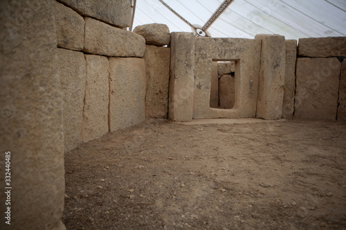Fototapeta Naklejka Na Ścianę i Meble -  Temple Hagar Qim