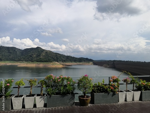 lake in mountains