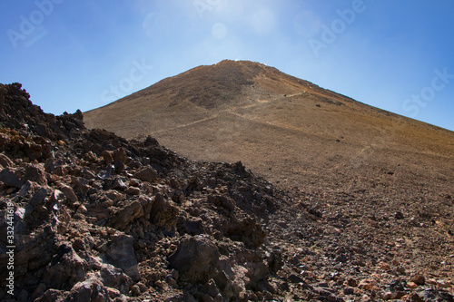 Amazing view of the Volcano Teide in Tenerife, canary island, Spain