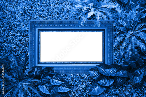 Classic blue color backgrou...