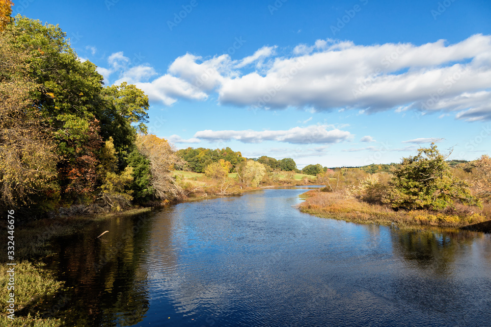 A Beautiful Fall Afternoon in Massachusetts