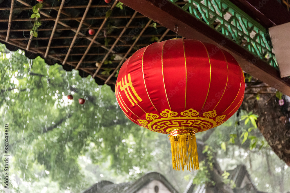 Obraz premium chiński lampion