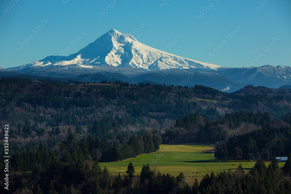 Mt Hood from Jonsrud Viewpoint, Oregon