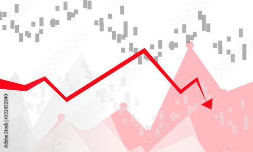 Wirtschaft Rezession Markt Crash Krise