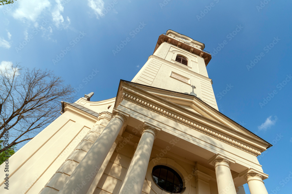 Obraz premium Reformed Church in Kunszentmiklos, Hungary