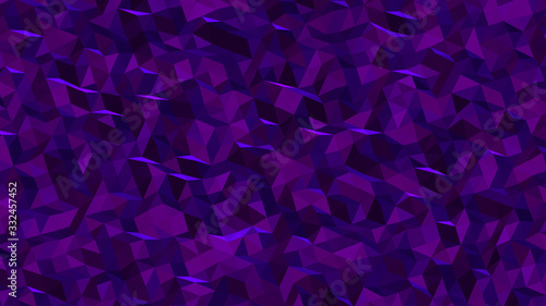 Abstract polygonal background  Indigo geometric vector