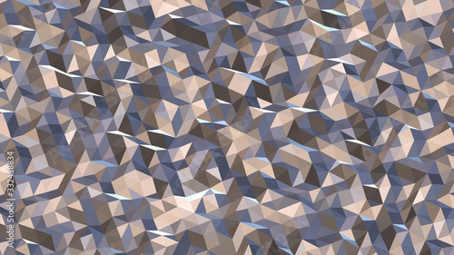 Abstract polygonal background  Silver geometric vector