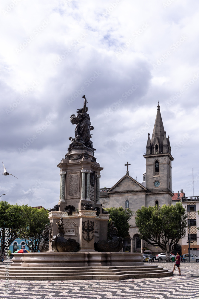 Fototapeta premium Manaus downtown Brazil