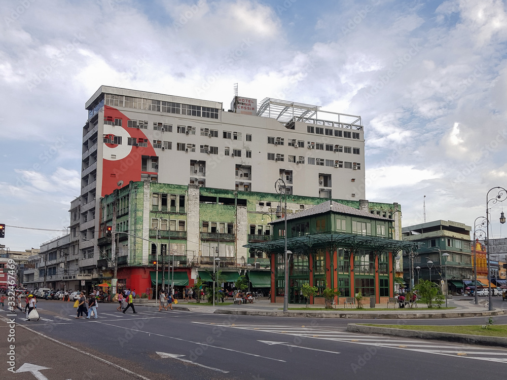 Manaus downtown Brazil