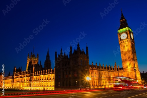 Big Ben and the House of parliament at Night