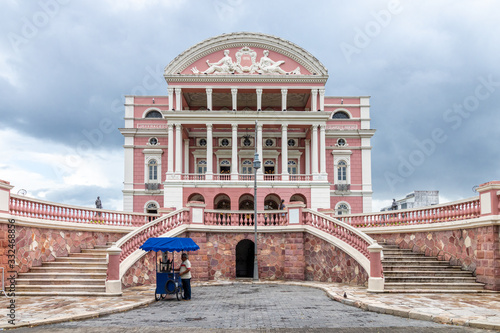 Amazonas Theater in Manaus Brazil photo