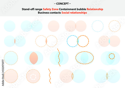 Ensemble - concept - Risques de transmission liés aux relations sociales et professionnelles