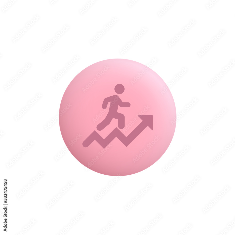 Financial Growth - Modern App Button Financial Growth - Modern App Button