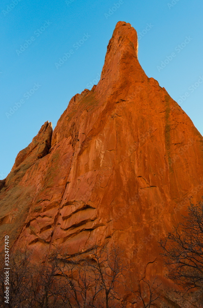 Colorado rock face