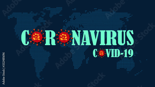 Corona virus Inspection the world 2020 - C o v i d-19