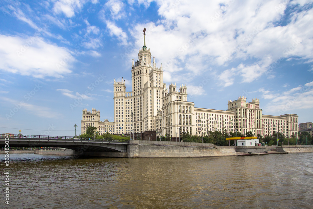 Residential building on Kotelnicheskaya Embankment, Moscow Residential building on Kotelnicheskaya Embankment, Moscow
