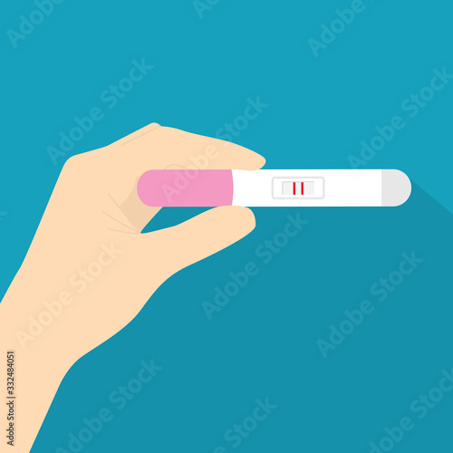 pregnancy test icon- vector illustration