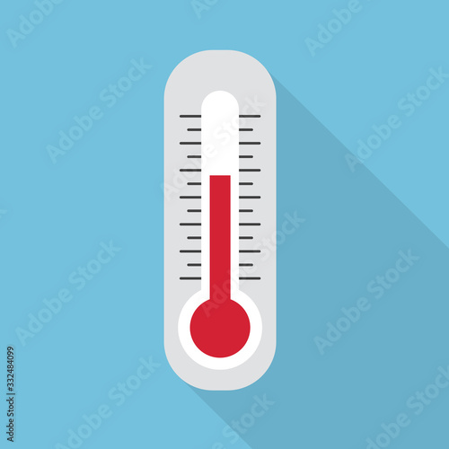 thermometer icon- vector illustration photo
