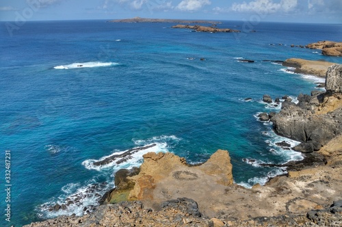 Coast line of an islet in Cape Verde photo