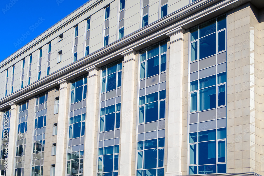 modern office building facade modern office building facade