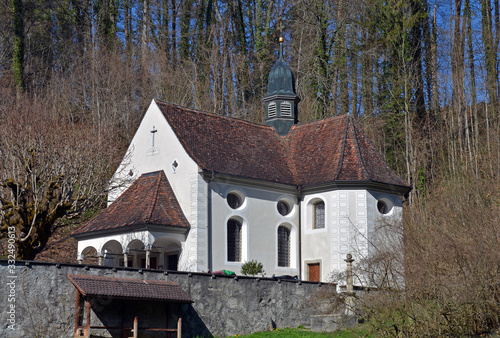 Obraz na płótnie Wallfahrtskapelle Jonental, Aargau