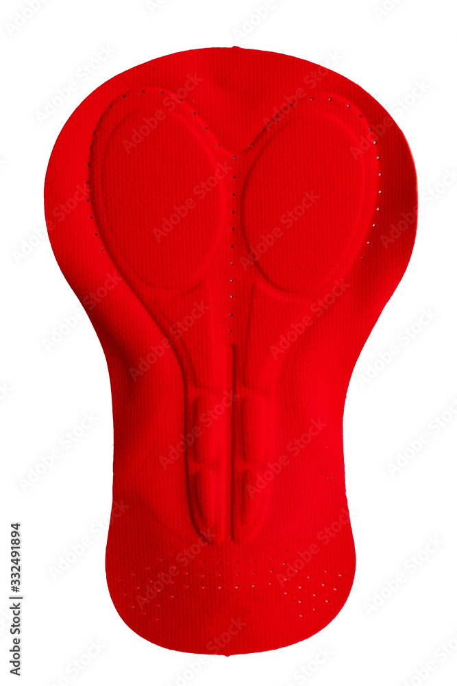 Parts of a cycling shorts. Comfortable cycling. Foam Parts of a cycling shorts. Comfortable cycling. Foam