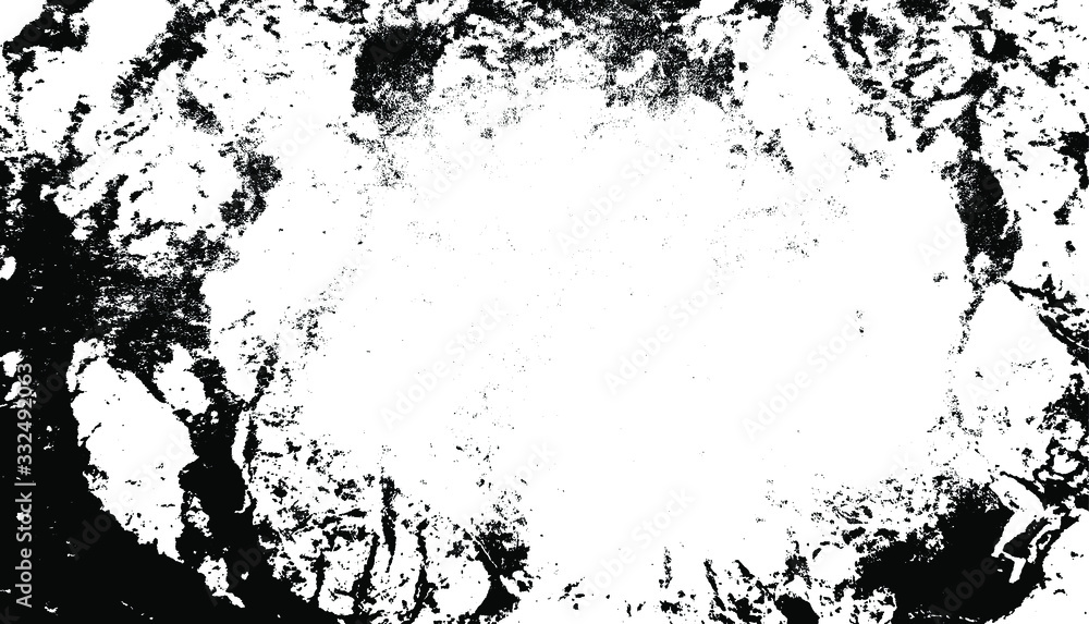 Obraz premium Porysowana rama. Grunge tekstury tła miejskiego wektor. Nakładka kurzu. Ziarnisty Grungy Efekt kadrowania w trudnej sytuacji. Ilustracja wektorowa tło w trudnej sytuacji. EPS 10.