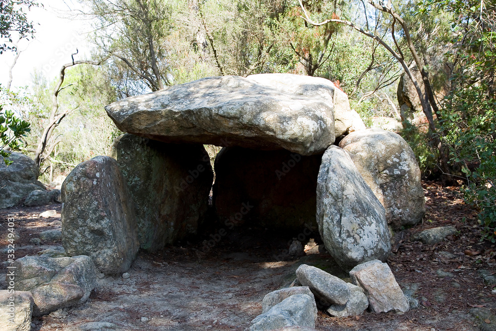 Dolmen of Cellecs, 2500 - 1800aC, Barcelona, Spain Dolmen of Cellecs, 2500 - 1800aC, Barcelona, Spain