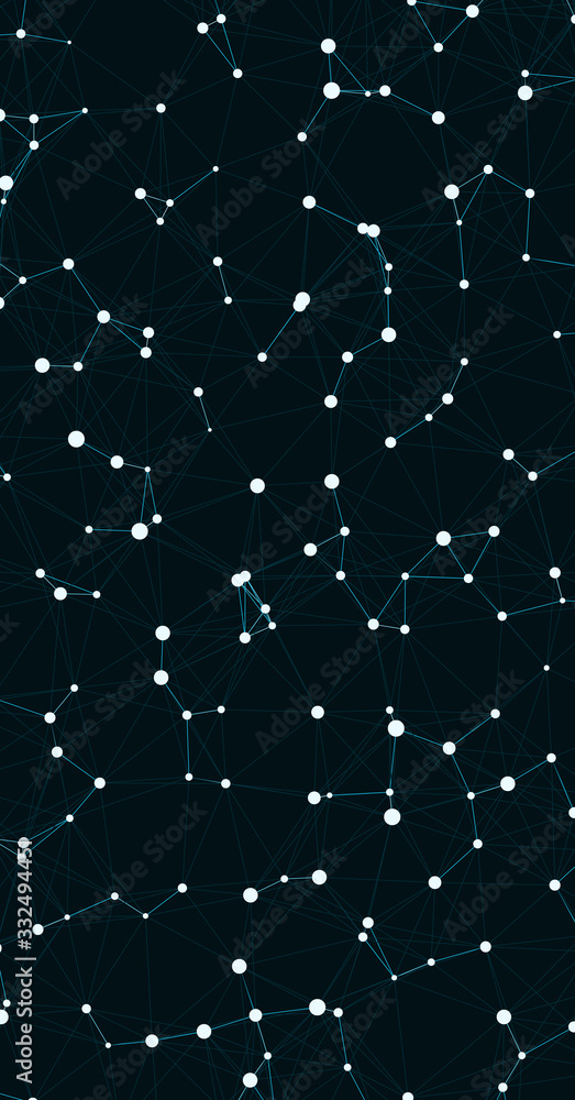 Network Mesh Computation Art background illustration Network Mesh Computation Art background illustration