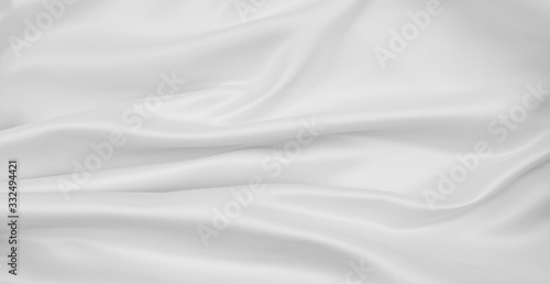 White silk fabric lines background