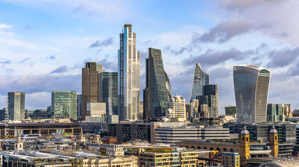 Fototapeta premium The City of London Panorama