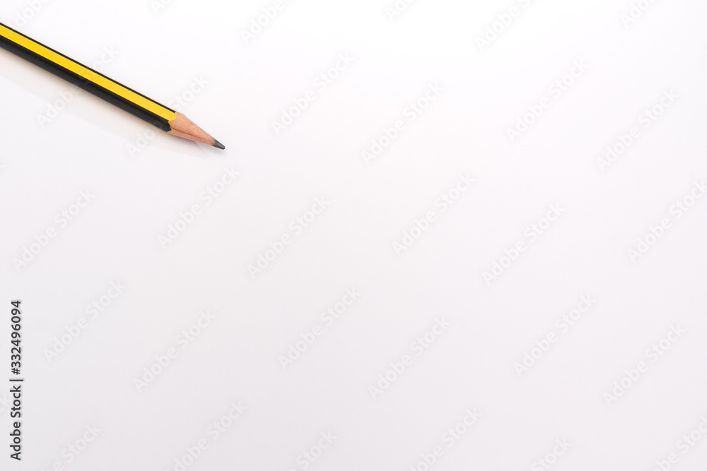 pencil with white background pencil with white background