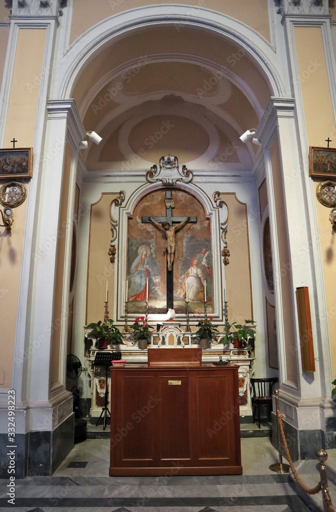 Sorrento - Cappella sinistra della chiesa di San Francesco