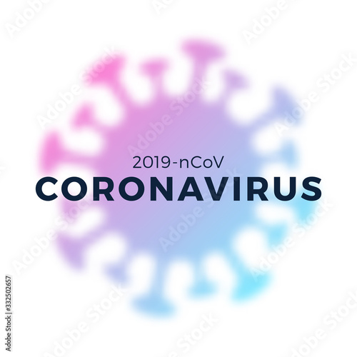 Coronavirus. Virus. COVID-2019. Outbreak coronavirus. Pandemic, medical, healthcare, infectious, virology, epidemiology concept. Corona virus 2019-nCoV. 3D background. illustration.