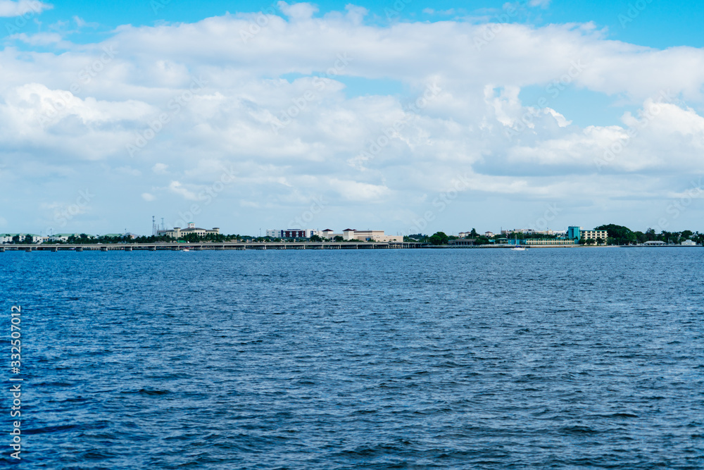 The Peace river at Punta Gorda and Port Charlotte The Peace river at Punta Gorda and Port Charlotte
