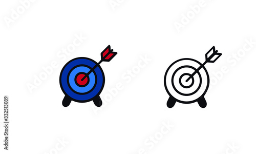 business planing icons vector design
