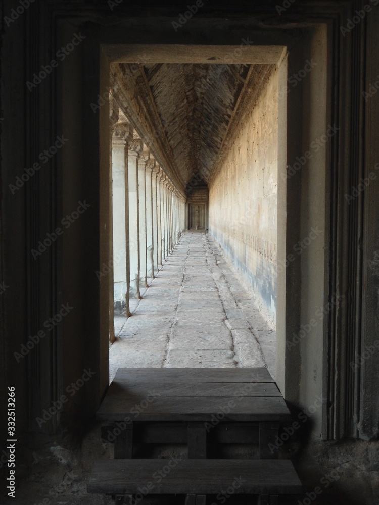 Angkor Wat Cambodia Siem Reap Holy Temple Ancient Culture, Special Atmosphere Textures Light and Perspective