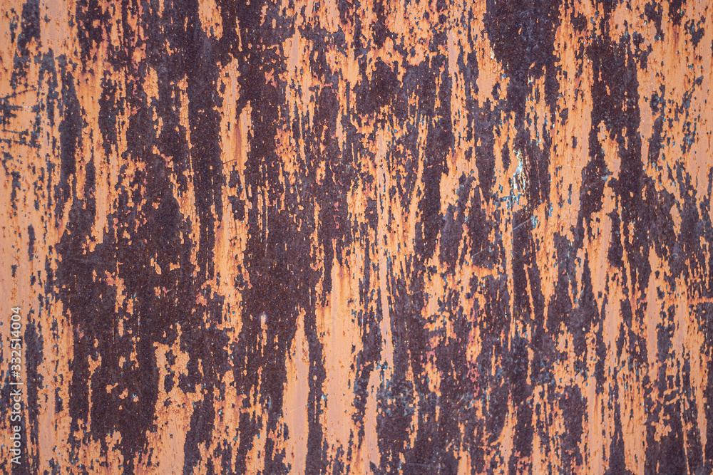 Fototapeta premium Rusty texture. Old metal.
